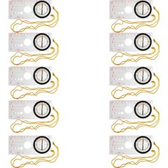 Compass, Orienteering, Pack of 10