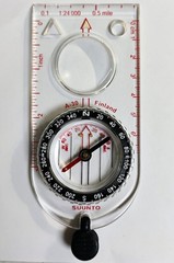 VTG Suunto A-30 NH USGS Compass – RARE Black Dial – NO BUBBLE – Made in Finland