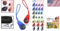 Colorful Mini Compasses for Outdoor Fun: Perfect for Scouts and Kids’ Activities