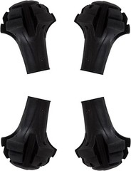 Medium Round Rubber Feet for Trekking Poles – 4 Pack of Durable Replacement Tips