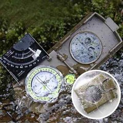 Cammenga Style High Accuracy Military Compass Waterproof Lensatic Sighting + Bag
