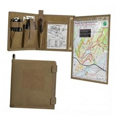Map Case, Military Map Protector, Water-Resistant Map Pouch Holder for Tan