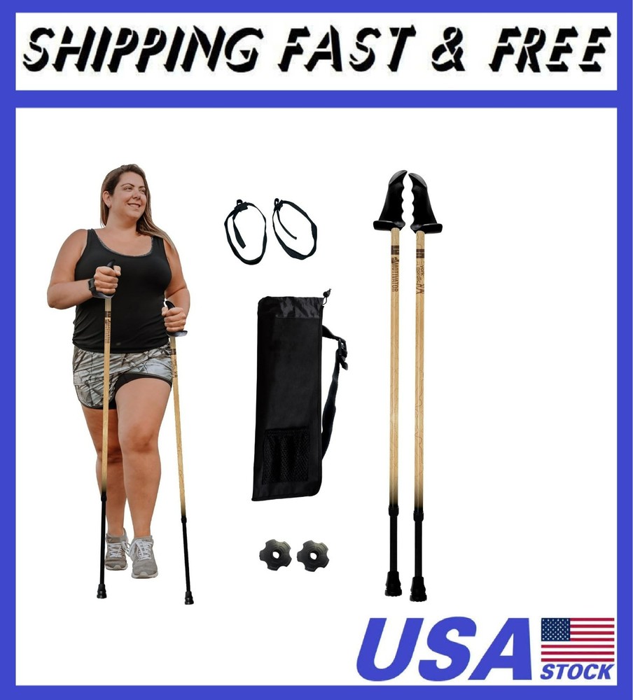 Big and Tall Motivator Walking Poles for Balance and Rehab – 2 Pieces – Strong