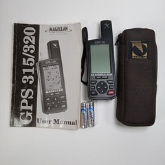 MAGELLAN GPS 315 with User Manual and Case and New Batteries