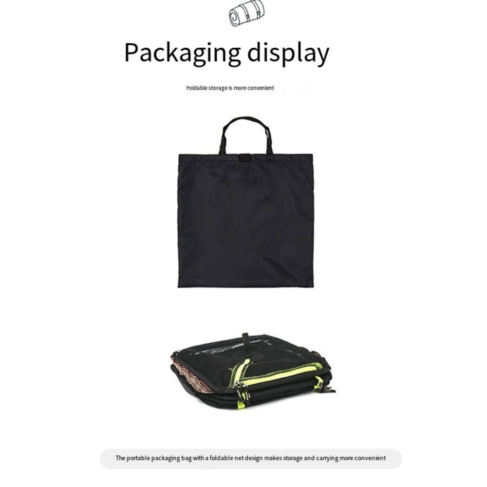 4 Layer Hanging Mesh Net Herb Drying Rack with Carry Bag for Easy Transport