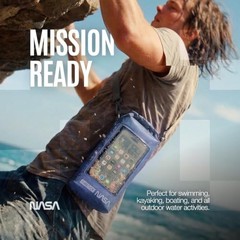 NASA Waterproof Dry Bag – AirLock Seal, IP68 Certified, with Integrated 2L Blue