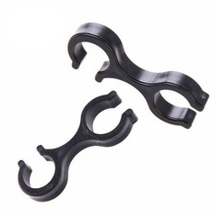 20pcs Hiking Pole Fastener Pack 8-Shaped Design for Secure Dual Pole Carry