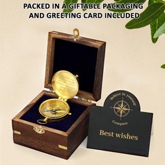 Valentines Inspirational Compass Gift For Teen Boy Son Boyfriend Men Gift