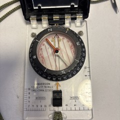 Silva Compass Type 15T The Ranger Mirror Sighting Vintage with Lanyard
