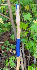 56” Vine Twisted Sweetgum Walking Stick Handmade & Finished