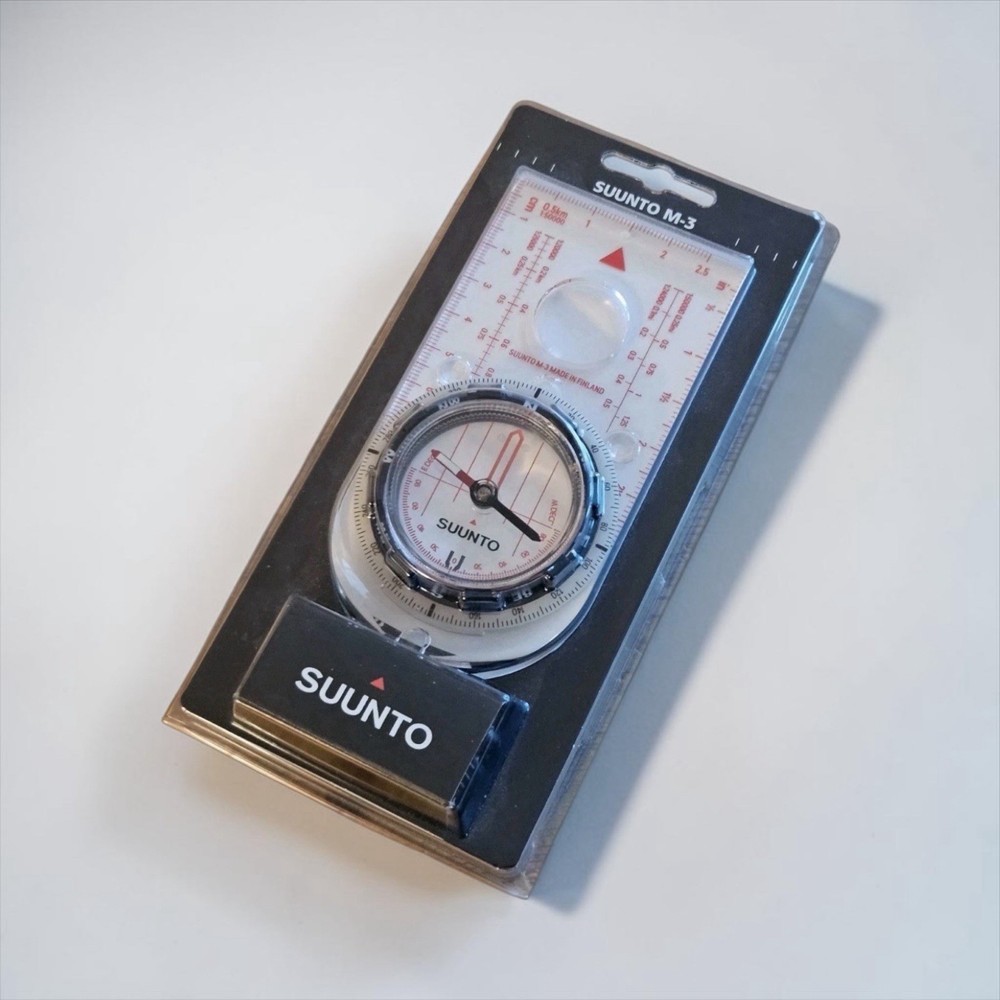 NIB~ Suunto M-3 NH Compass Baseplate Liquid Jewel Magnifier Luminescent