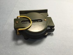 Military style plastic Compass (green)