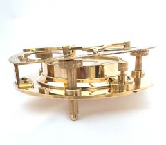 Nautical Vintage Style – 5″ Brass Sundial Compass, Compass gift,Anniversary Gift