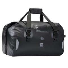 Waterproof Motorcycle Dry Bag – Duffle Tail Bag Soft Luggage, 65L Black