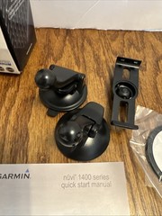 Garmin Nuvi 1450LM 5″ GPS Navigation System Bundle w/ box & Car Charger Manual