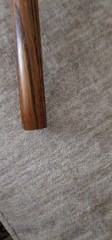 Handmade 31″ Wood Walking Hiking Stick Cane With Wooden Handle
