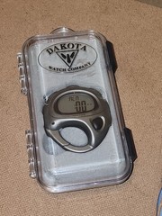 Dakota Digital Compass Alarm Clock Clip-on Luminous Dial Time, Date, Chronograph