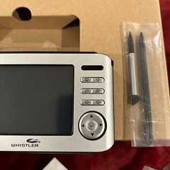 NIB Whistler GPS Navigation System WGPX-635 with All Extras Never Used Vintage