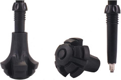Trekking Pole Accessories Extra Thick and Wear Resisting Rubber Tips Snow Suppor