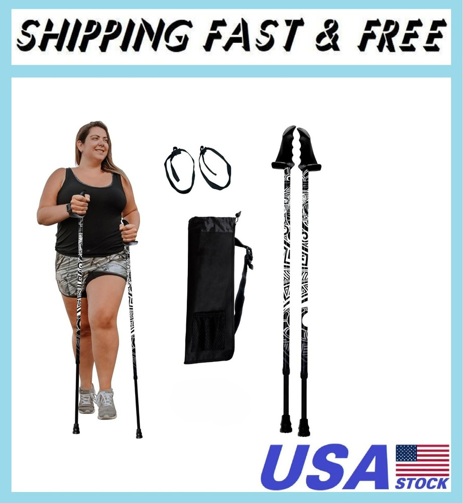 Big and Tall Motivator Walking Poles for Balance and Rehab – 2 Pieces – Strong