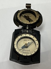 Vintage Busch Rathenow D.R.G.M. Marching compass German Militaria