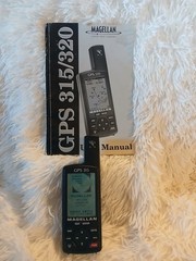 MAGELLAN 315 Portable GPS Navigator W/Manual For Boating Fishing Hunting Hiking