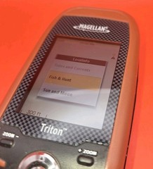 Magellan Triton 300 Waterproof Hiking GPS Handheld/Outdoors Great Shape Orig Pkg