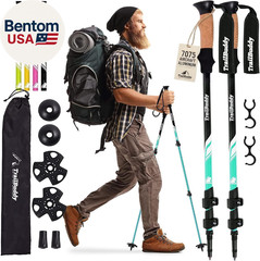 Trekking Poles – Lightweight 7075 Aluminum Hiking Poles for Women, Men & Seniors