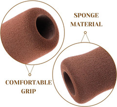 Crutch Handle Grips Non-Slip Cane Handle Wraps Ergonomic Comfortable Crutch Hand