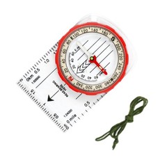 Orienteering Compasses with Ruler, Magnifiers, Reading, Camping Field Compasses