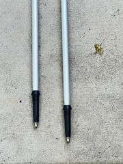 Set of Sherpa Snowshoe Twistlock Trekking Poles 110-135CM.. 6A