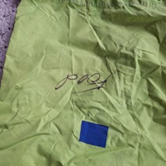 Vtg Chouinard Equipment Nylon Stuff Sack Ditty Bivy Bag Green – 12×10