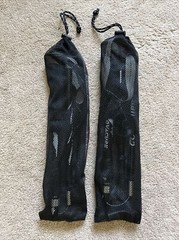 NEW Covacure Adjustable Collapsible Aluminum Hiking Trekking Walking Poles BLACK