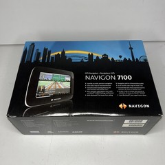 Navigon NVG 7100 Automotive Navigation Unit GPS W/ Case – With Cords