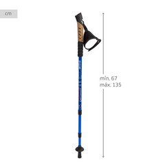 2 Pack Walking Poles, Telescopic Hiking Poles, Aluminium Trekking Poles, Padded…