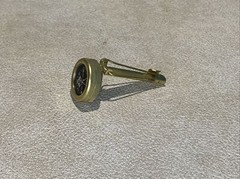 Vintage Brass Pin – Belt Compass Japan