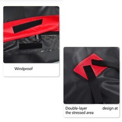 Foldable Waterproof Roof Cargo Container For Outdoor Activities And Moving