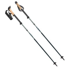 Leki Makalu Cork FX TA Trekking Poles Pair Foldable Adjustable Cork 100-120 CM