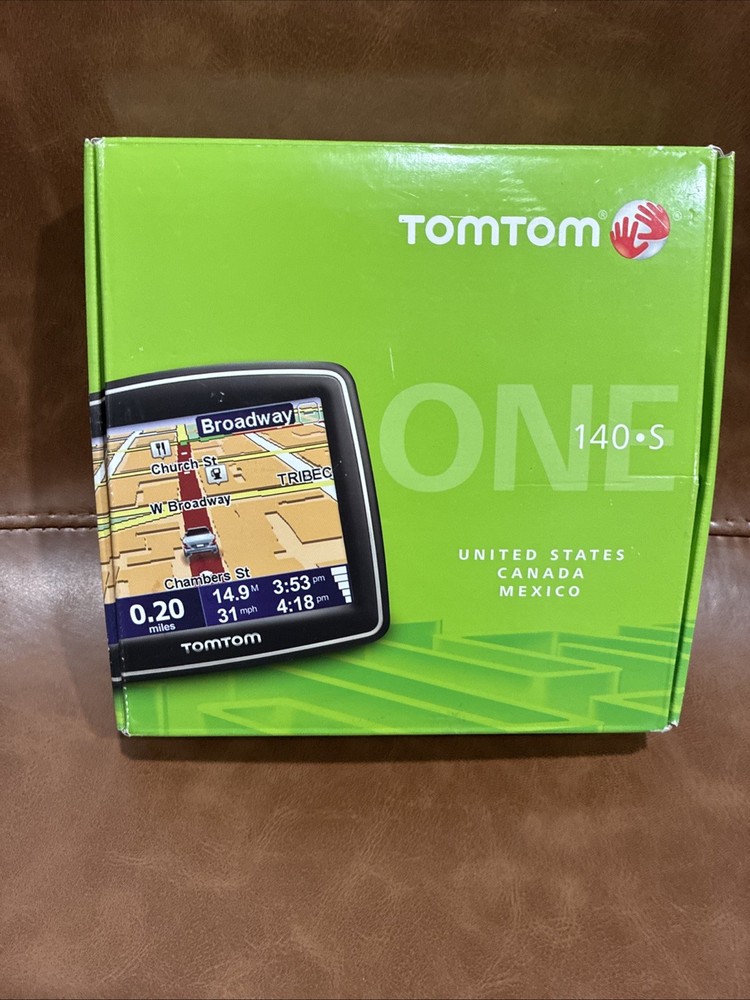 TomTom One 140S GPS Navigation System Portable Compact Model