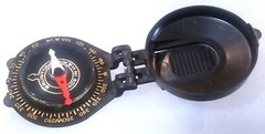 RARE VINTAGE – BRUNTON USA POCKET COMPASS TRANSIT 9050