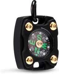 Mini Titanium/Brass Compass, Waterproof Pocket Compass for Hiking & Survival,…