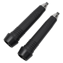 Wear Resistance Trekking Pole Tips 2pcs Carbide Hard Plastic Pole Tips