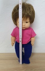 Play doll vinyl doll Götz 40 cm drinking and wet function collector Vintage