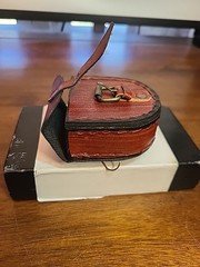 Leather Case For Compass Or Pocket Watch Small Compass Included