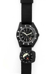MARATHON WRIST COMPASS CLIP ON GENUINE, CO194004 , GLOW IN DARK, JEWELED BEARING