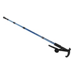 2 Telescopic Walking Sticks Lightweight Adjustable For Hiking Outdoors