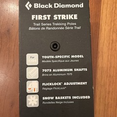 Black Diamond Snow Baskets First Strike Trekking Poles Replacement New