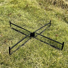 Multifunctional Camping Stand Foldable Ground Support Frame Nonslip Design