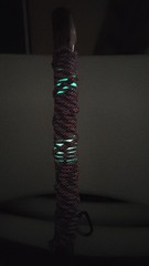 45″ Hiking Stick w/ Red White and Blue Cord Grip