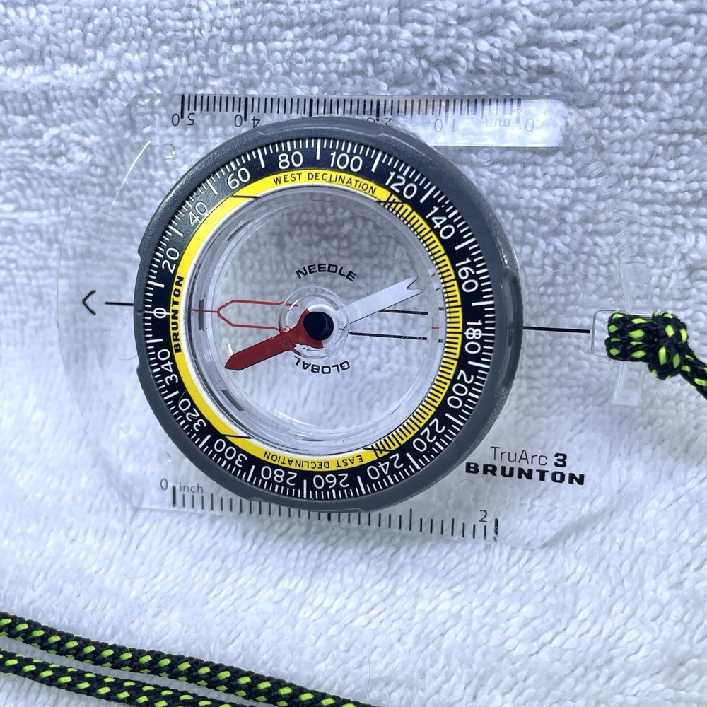 Brunton TruArc 3 Compass USA Hiking Survival Camping Orienteering Navigation